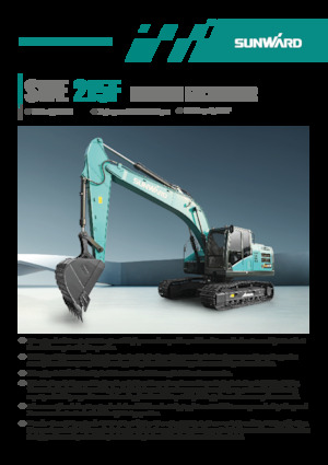Excavatrice sur chenilles Sunward SWE215F