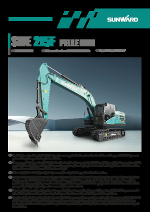 Excavatrice sur chenilles Sunward SWE215F