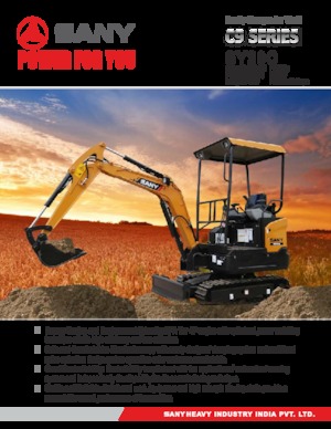 Mini Pelles Sany SY20C