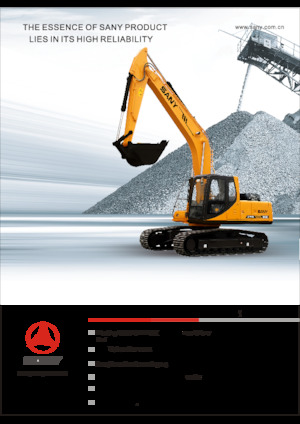 Excavatrice sur chenilles Sany SY310C