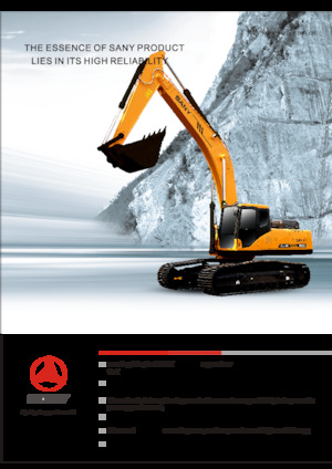 Excavatrice sur chenilles Sany SY360C