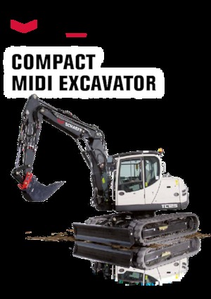 Excavatrice sur chenilles Schaeff TC 125