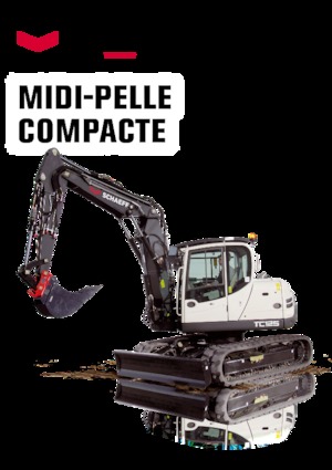 Excavatrice sur chenilles Schaeff TC 125