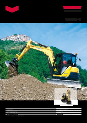 Excavatrice sur chenilles Yanmar VIO 80-1 ACR