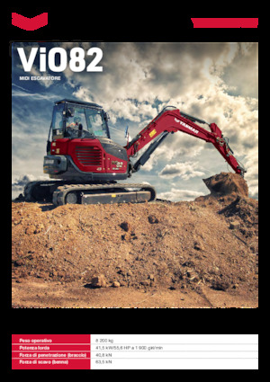 Excavatrice sur chenilles Yanmar ViO82