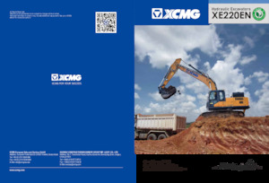Excavatrice sur chenilles XCMG XE220EN