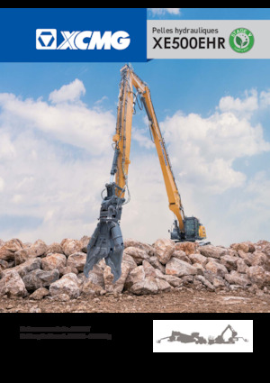 Excavatrice sur chenilles XCMG XE500EHR 