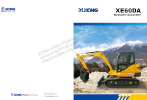 Excavatrice sur chenilles XCMG XE60DA