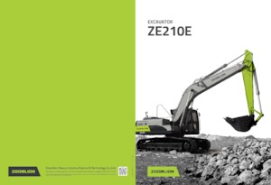 Excavatrice sur chenilles Zoomlion ZE210E