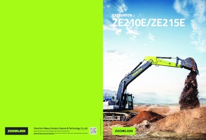 Excavatrice sur chenilles Zoomlion ZE215E