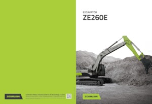 Excavatrice sur chenilles Zoomlion ZE260E