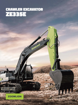 Excavatrice sur chenilles Zoomlion ZE335E