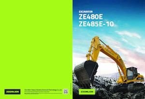 Excavatrice sur chenilles Zoomlion ZE480E
