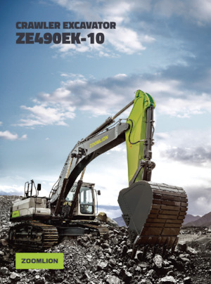 Excavatrice sur chenilles Zoomlion ZE490EK-10
