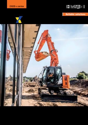 Excavatrice sur chenilles Hitachi ZX135US-6