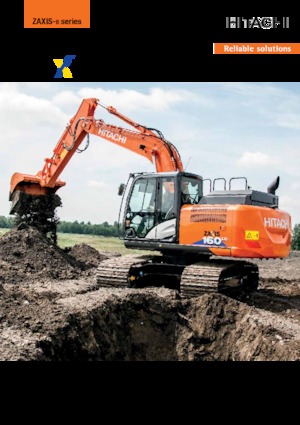 Excavatrice sur chenilles Hitachi ZX160LC-6