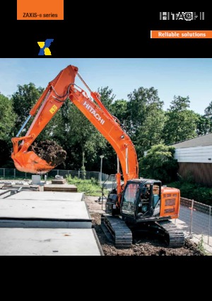 Excavatrice sur chenilles Hitachi ZX225USRLC-6