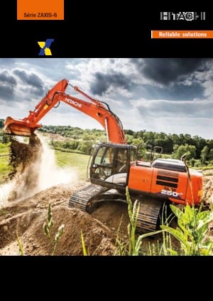 Excavatrice sur chenilles Hitachi ZX250LCN-6