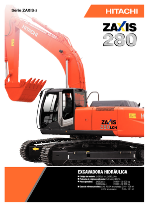 Excavatrice sur chenilles Hitachi ZX 250 LC-3