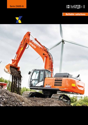 Excavatrice sur chenilles Hitachi ZX300LCN-6