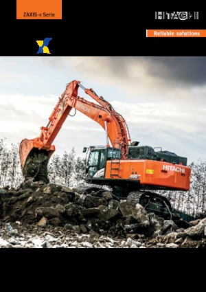 Excavatrice sur chenilles Hitachi ZX490LCH-6