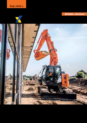 Excavatrice sur chenilles Hitachi ZX135US-6