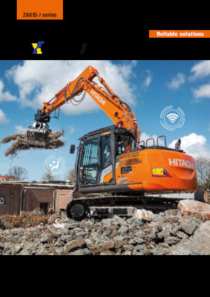 Excavatrice sur chenilles Hitachi ZX135US-7