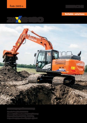 Excavatrice sur chenilles Hitachi ZX160LC-6