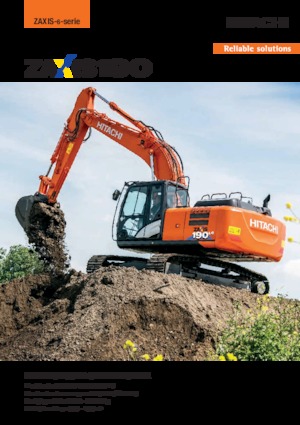 Excavatrice sur chenilles Hitachi ZX190LC-6
