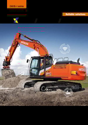 Excavatrice sur chenilles Hitachi ZX210LC-7 