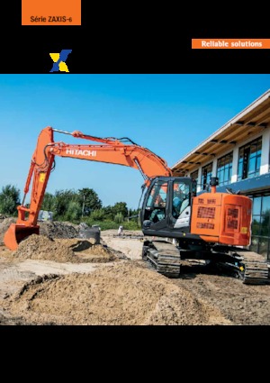 Excavatrice sur chenilles Hitachi ZX225USLC-6