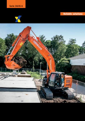 Excavatrice sur chenilles Hitachi ZX225USRLC-6