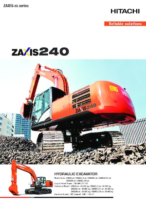 Excavatrice sur chenilles Hitachi ZX250LCH-5G