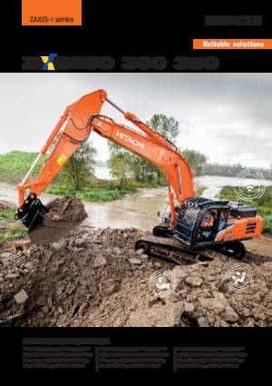 Excavatrice sur chenilles Hitachi ZX300LC-7