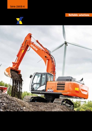 Excavatrice sur chenilles Hitachi ZX300LC-6