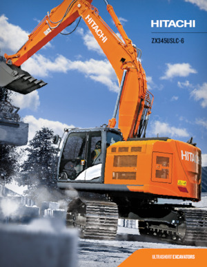 Excavatrice sur chenilles Hitachi ZX345