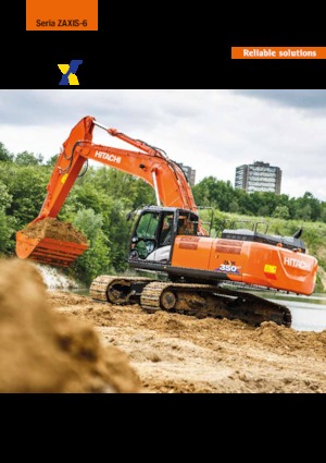 Excavatrice sur chenilles Hitachi ZX350LC-6