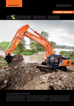 Excavatrice sur chenilles Hitachi ZX300LC-7
