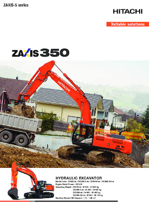 Excavatrice sur chenilles Hitachi ZX360