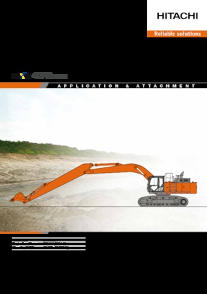Excavatrice sur chenilles Hitachi ZX470LCH-5B TYPE 14
