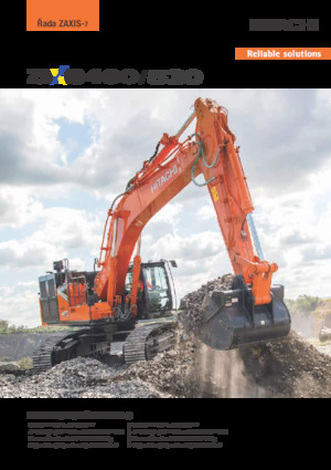 Excavatrice sur chenilles Hitachi ZX530LCH-7