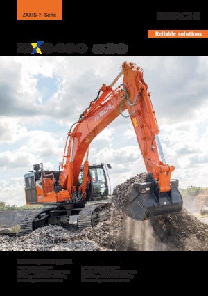 Excavatrice sur chenilles Hitachi ZX530LCH-7