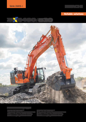 Excavatrice sur chenilles Hitachi ZX530LCH-7