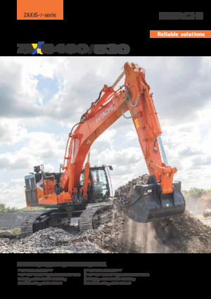 Excavatrice sur chenilles Hitachi ZX530LCH-7