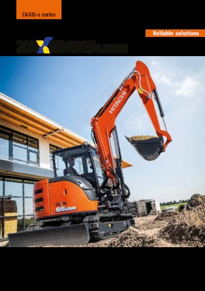 Excavatrice sur chenilles Hitachi ZX65USB-6