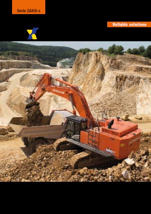 Excavatrice sur chenilles Hitachi ZX690LCH-6