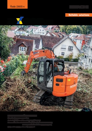 Excavatrice sur chenilles Hitachi ZX85US-5A