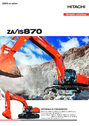 Excavatrice sur chenilles Hitachi ZX870LC-5G