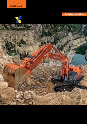 Excavatrice sur chenilles Hitachi ZX890LCH-6