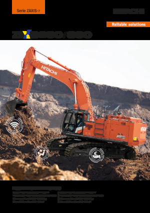 Excavatrice sur chenilles Hitachi ZX690LCH-7
